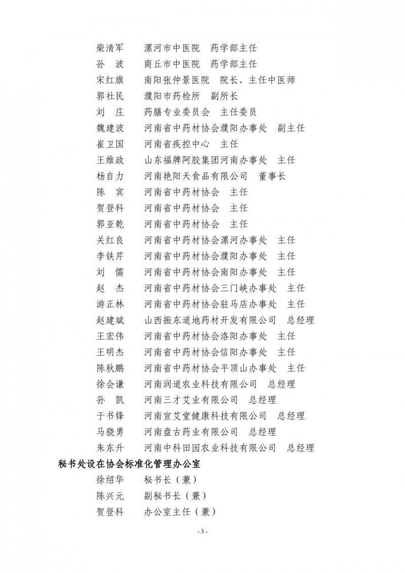 协会21号　　关于成立协会行业标准化工作委员会的通知 - 附件_3
